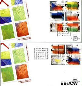Nederland NL E499 2004 Uitbreiding E.U. FDC zonder adres