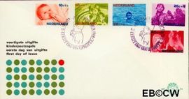 Nederland NL E81 1966 Levensstadia kind FDC zonder adres