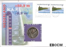 Nederland NL ECU030 1998 Nederland Waterland Postfris