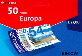Nederland NL HB2063 2002 Euro-zegel Postfris 54