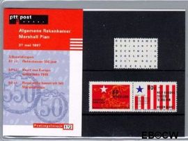 Nederland NL M172 1997 Marshallhulp en Rekenkamer Postfris