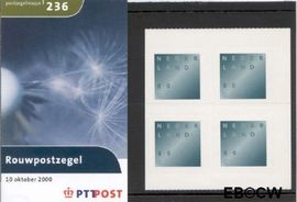 Nederland NL M236 2000 Rouwzegel zelfklevend Postfris