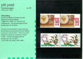 Nederland NL M27 1985 Toerisme Postfris