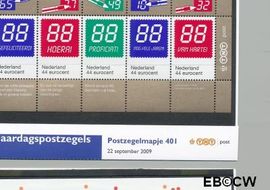 Nederland NL M401 2009 Verjaardagspostzegels Postfris