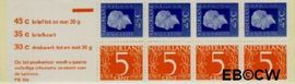 Nederland NL PB16a 1974 4x45 Juliana Regina, 4x5 cijfer v. Krimpen Postfris