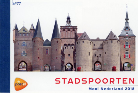 Nederland NL PR77 2018 Mooi Nederland- Stadspoorten Postfris