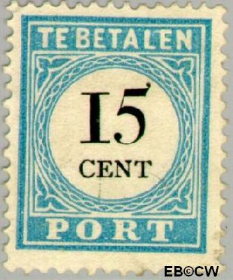 Nederland NL PT9 1881 Portzegel Gebruikt 15