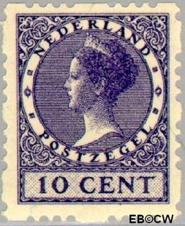 Nederland NL R45 1928 Type 'Veth' Gebruikt 10