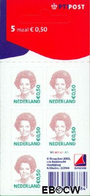 Nederland NL V2039 2002 Koningin Beatrix Gebruikt 50