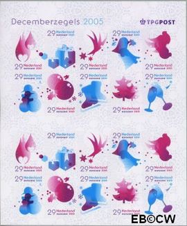 Nederland NL V2371-2380 2005 Decemberzegels- kerst en nieuwjaarsvoorstellingen Postfris