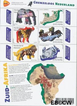 Nederland NL V2844-2849A 2011 Grenzeloos Nederland- Zuid- Afrika Postfris