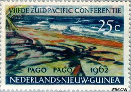 Nieuw-Guinea NG 76 1962 Zuid Pacific Conferentie Gebruikt 25