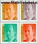 SPA 3117#3120 Postfris 1993 Koning Juan Carlos I