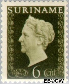 Suriname SU 258 1948 Koningin Wilhelmina Gebruikt 6