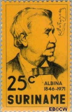 Suriname SU 576 1971 Stichting Albina Gebruikt 25