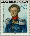 Bundesrepublik BRD 1115#  1981 Clausewitz, Carl von  Postfris