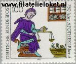 Bundesrepublik BRD 1490#  1991 Apothekers  Postfris