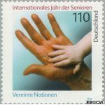 Bundesrepublik BRD 2027#  1999 Int. Jaar Senioren  Postfris