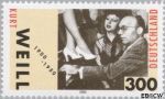 Bundesrepublik BRD 2100#  2000 Weill, Kurt  Postfris
