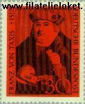Bundesrepublik BRD 535#  1967 Taxis, Franz von  Postfris