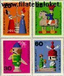 Bundesrepublik BRD 705#708  1971 Speelgoed  Postfris