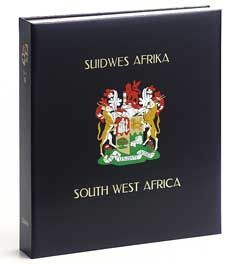 Luxe postzegelalbum Zuid West Afrika/Namibië II 1990-2009