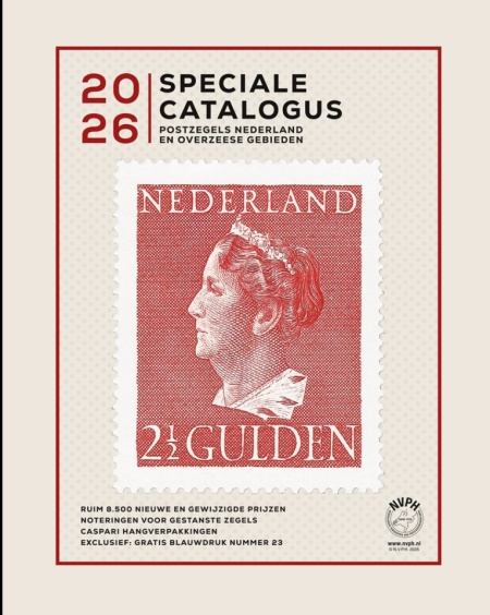 N.V.P.H. Catalogus Postzegels Nederland en overzee 2026 editie