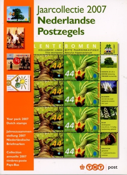 Nederland JCS2007 2007 Jaarcollectie T.N.T. Postfris