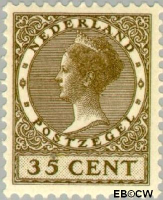 Nederland NL 0159 1925 Koningin Wilhelmina- Type 'Veth' Ongebruikt 35