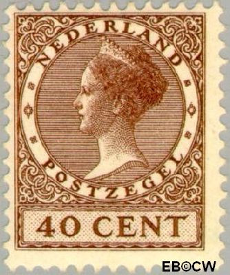 Nederland NL 0196 1926 Koningin Wilhelmina- Type 'Veth' Ongebruikt 40