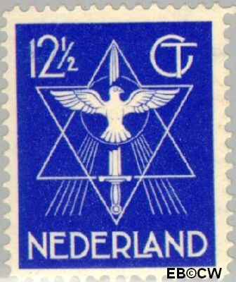 Nederland NL 0256 1933 Vredeszegel Gebruikt 12½