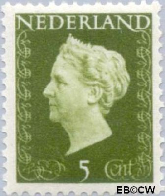 Nederland NL 0474 1947 Koningin Wilhelmina- Type 'Hartz' Gebruikt 5