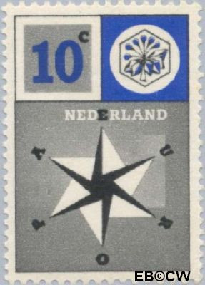 Nederland NL 0700 1957 Windroos Ongebruikt 10