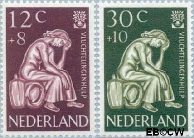 Nederland NL 0736#737 1960 Int. Vluchtelingenjaar Ongebruikt