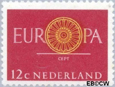 Nederland NL 0745 1960 C.E.P.T.- Spaakwiel Ongebruikt 12