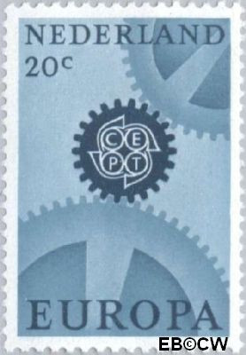 Nederland NL 0882 1967 C.E.P.T.- Radarwerk Gebruikt 20