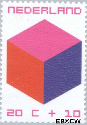 Nederland NL 0980 1970 Kubus Postfris 20+10