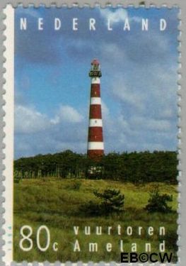 Nederland NL 1621 1994 Vuurtorens Gebruikt 80
