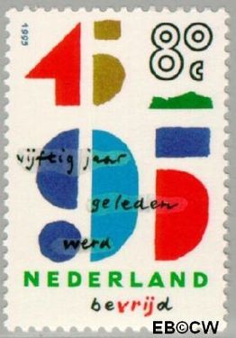 Nederland NL 1644 1995 Bevrijding Gebruikt 80