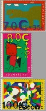 Nederland NL 1658#1660 1995 Computertekeningen Postfris