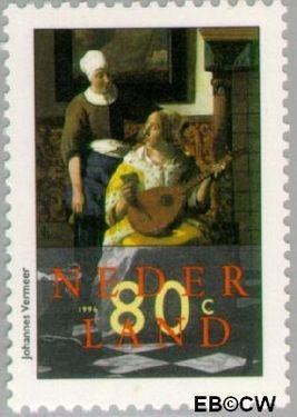 Nederland NL 1665 1996 Vermeer, Johannes Gebruikt 80