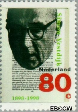 Nederland NL 1771 1998 Vestdijk, S. Postfris 80