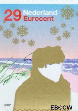 Nederland NL 2132 2002 Personen in winterlandschap Postfris 29
