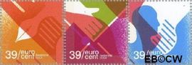 Nederland NL 2284a#2284c 2004 Weken van de Kaart Postfris