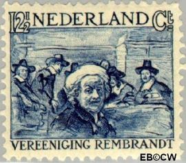 Nederland NL 231 1930 Vereniging Rembrandt Gebruikt 12½+5