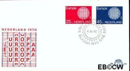 Nederland NL E106 1970 C.E.P.T.- Zon FDC zonder adres