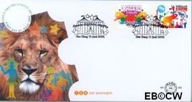 Nederland NL E465 2002 C.E.P.T.- Circus FDC zonder adres