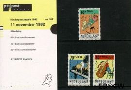 Nederland NL M102 1992 Muziek maken Postfris