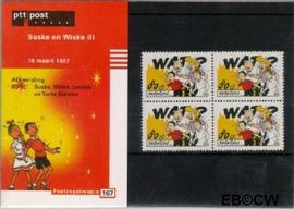 Nederland NL M167 1997 Strippostzegels Suske en Wiske Postfris