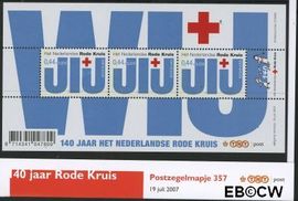 Nederland NL M357 2007 Rode Kruis Postfris